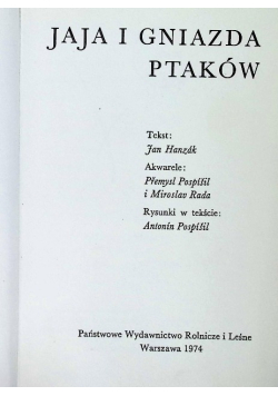 Jaja i gniazda ptaków