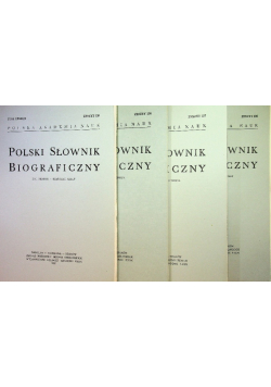 Polski słownik biograficzny Tom XXXIII Zeszyt 136 do 139