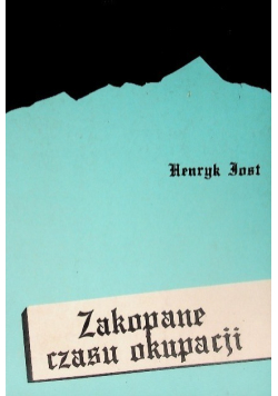 Zakopane czasu okupacji