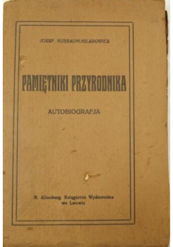 Pamiętnik przyrodnika, 1922 r.