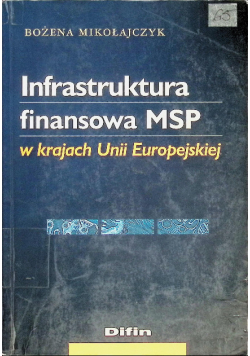 Infrastruktura finansowa MSP