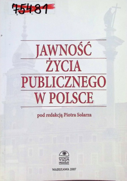 Jawność życia publicznego w Polsce