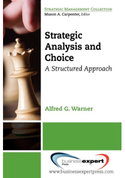 Strategic Analysis and Choice