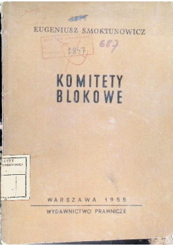 Komitety blokowe