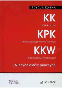 Edycja karna Kodeks karny Kodeks postępowania karnego