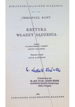 Krytyka władzy sądzenia