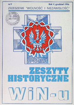 Zeszyty Historyczne WIN u Nr 9 / 96