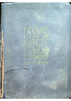 Pismo Święte Nowego Testamentu