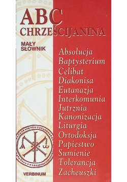 ABC Chrześcijanina Mały słownik