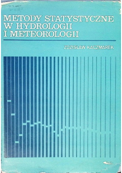 Metody statystyczne w hydrologii i meteorologii
