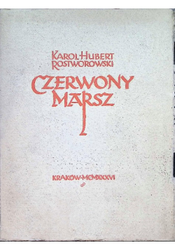 Czerwony Marsz 1936 r.