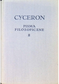 Cyceron pisma filozoficzne Tom 2