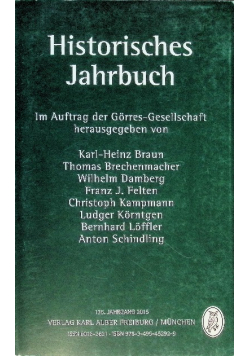 Historisches Jahrbuch 135