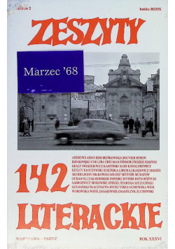 Zeszyty literackie 142 Nr 2/18