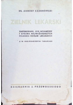 Zielnik lekarski 1938r.