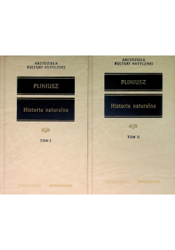 Historia naturalna Tom I i II