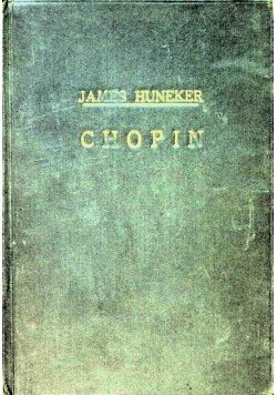 Chopin Człowiek i artysta 1922 r.