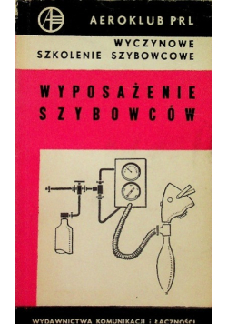Wyposażenie szybowców