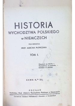 Historia wychodztwa Polskiego w Niemczech 1937 r