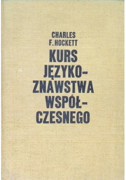 Kurs językoznawstwa współczesnego