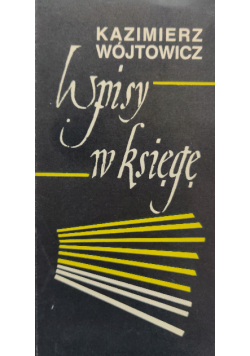 Wpisy w księgę