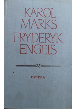 Marks Engels Dzieła Tom 38