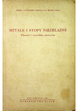 Metale i stopy nieżelazne