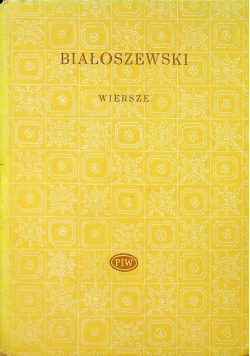 Białoszewski Wiersze