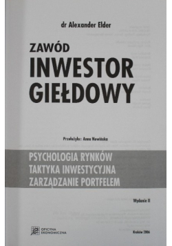 Zawód inwestor giełdowy