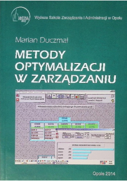 Metody optymalizacji w zarządzaniu