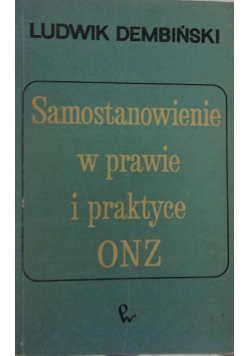 Samostanowienie w prawie i praktyce ONZ