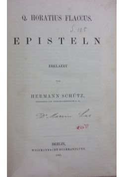Episteln, 1883 r.