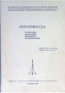 Informacja gadiestezja geotronika biotronika psychotronika