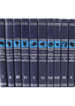 Encyklopedia geograficzna świata Tomy 1 do 10