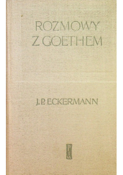 Rozmowy z Goethem Tom 2