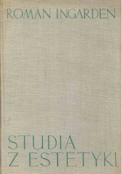 Studia z Estetyki Tom II