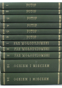Trylogia Sienkiewicza 11 Tomów