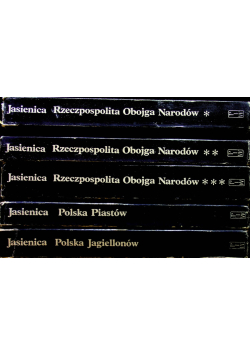 Rzeczpospolita Obojga narodów Tom 1 do 3 / Polska Piastów / Polska Jagiellonów