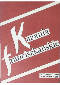Kazania Franciszkańskie