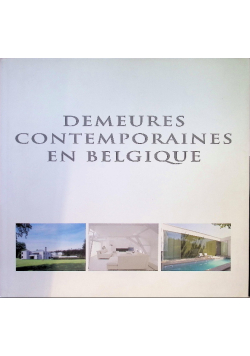 Demeures Contemporain En Belgique