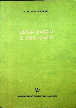Zbiór zadań z mechaniki