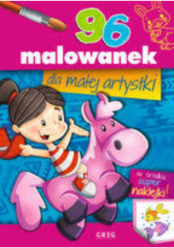 96 malowanek dla małej artystki