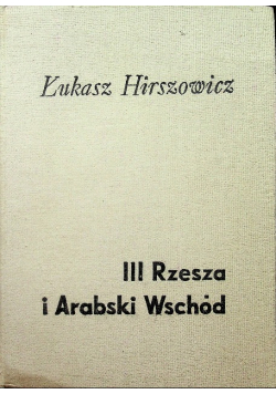 III Rzesza i Arabski Wschód