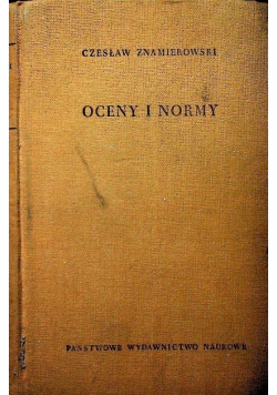 Oceny i normy