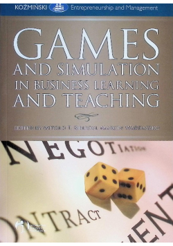 Games and Simulations in Business Learning and teaching
