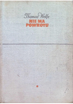 Nie ma powrotu