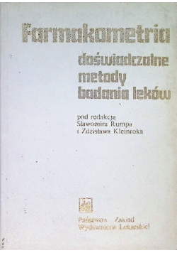Farmakometria Doświadczalne metody badania leków