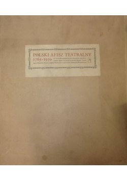 Polski Afisz Teatralny 1765-1939