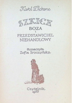 Szkice Boza i Przedstawiciel niehandlowy