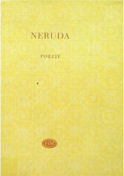 Neruda Poezje